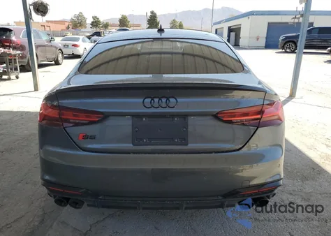 2024 Audi S5 Prestige из США, поврежденный, VIN WAUB4CF52RA065714